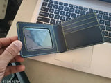 Canvas slim wallet-keychain pen combo with 2 compartments, printed pattern, free size (12cm x 15cm), India origin