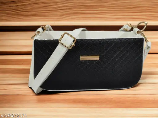 Vintage-style sling bag, adjustable strap, casual accessory