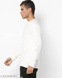 Printed polyester long-sleeve men's t-shirt, full sleeve with vibrant design, fashionable casual wear on display