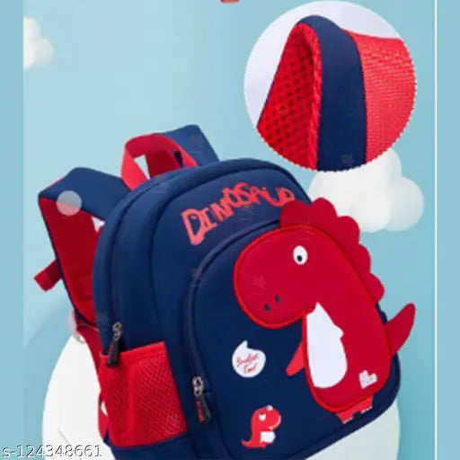Waterproof 3D Dinosaur Polyester Bag for Kids - Cute, spacious, and waterproof dinosaur-themed toddler backpack with adjustable straps, ideal gift for pre-school kids