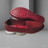 Solid canvas ballerinas in papad mehroom color for women & girls - slip-on design
