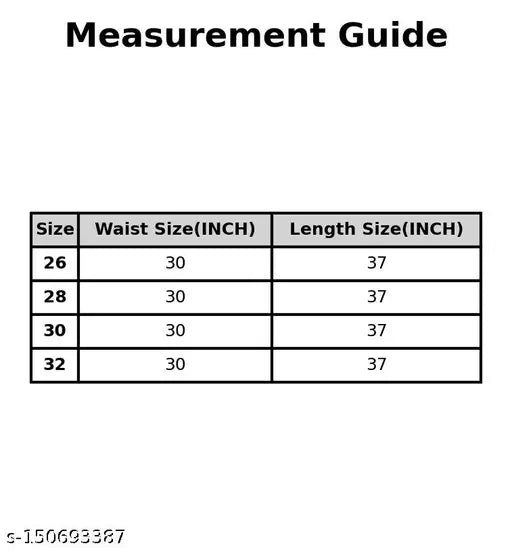 Toko stretchable casual pants for girls, size 26 waist and length size 30, multiple pockets, elastic waistband, relaxed fit