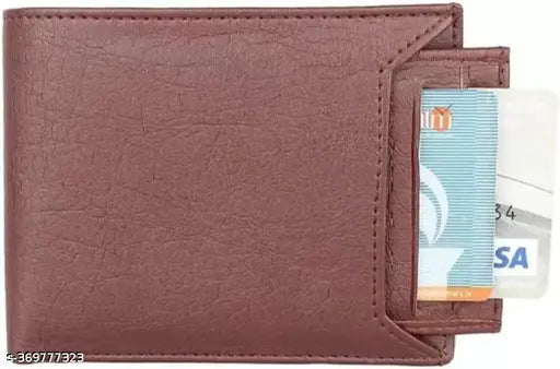 Solid resin, fashionable men's wallet by Nefta World, 2 compartments, free size (11cm x 9cm), trendy accessory from India