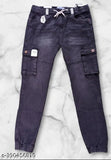 Denim dyed joggers for men, high-quality waist size 28, 32, or 34 inches from Bangladesh