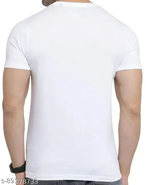Striped polyester short-sleeve t-shirt from Urbane Modern Men, modern men's fashion on display