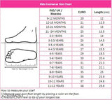Multi-colored sport shoes for kids, lace up design