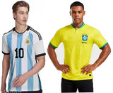 Men's printed polyester short sleeved t-shirts, diverse sizes from XS to XXL, Indian origin