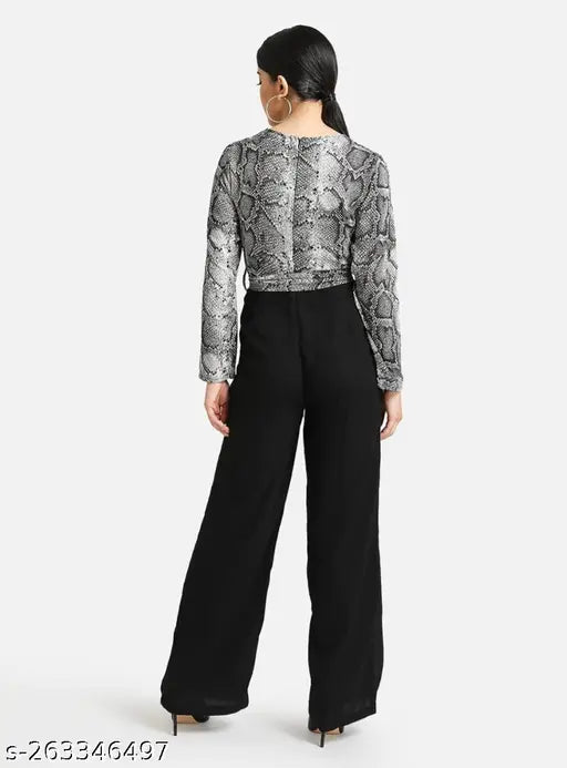 Lycra printed net jumpsuit for women, XS to XXXL sizes, Indian made