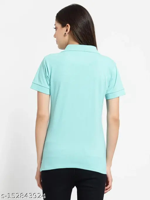 Printed KZALCON women's short sleeve t-shirt, cotton, versatile wardrobe essential, country of origin: India