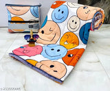 Glace cotton kids quilt, 3D printed, ideal for mild winter, size N, 60x90 inches