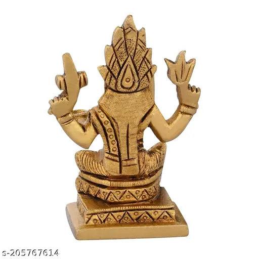 Brass Karmari Amman statue, intricately detailed Durga Mariyamman Maa Arulmigu Kamakshi Amman Shakthi Devi, height 3.1 inches, premium quality