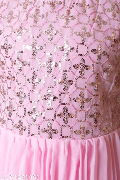 Embellished Georgette Sharara Set for Girls, Indian ethnic wear with dupatta. Traditional charm meets modern elegance