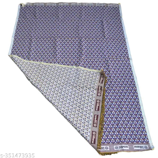 Lavender Dreams Premium 100 Cotton Chaddar, 57x87 inches TC 240 - Year-round comfort in a floral net design