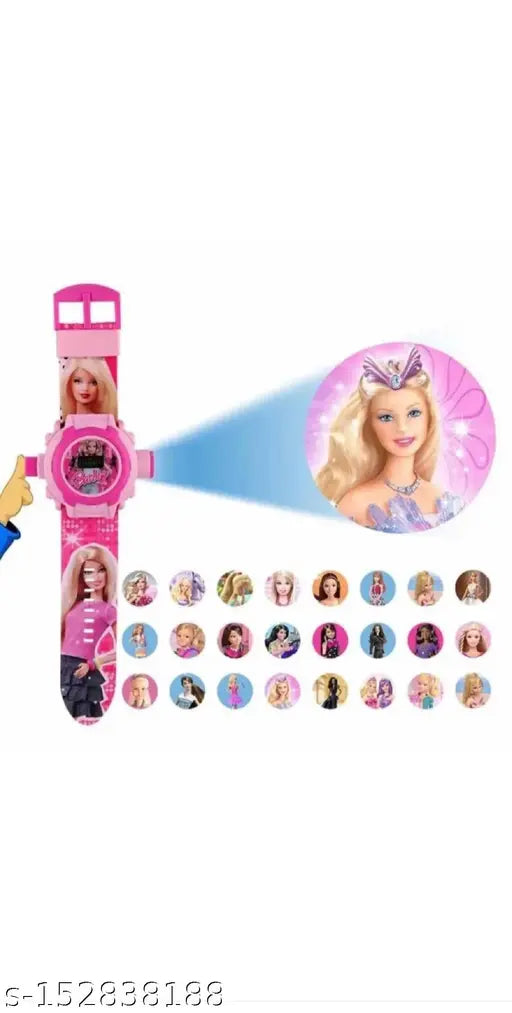 Barbie projector watch with 24-hour picture projection feature