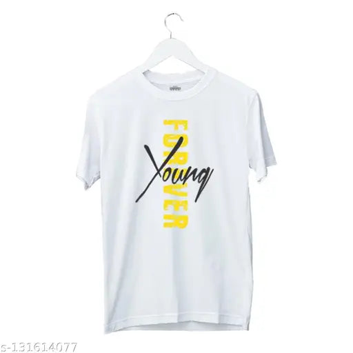 Premium quality 100% cotton t-shirt, short sleeves, Marfi Men's R-neck, vibrant print design for comfortable casual wear, made in India