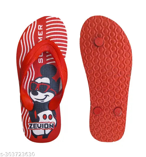 Mickey print EVA slippers for kids, breathable and comfortable, India origin