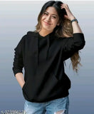 Wool solid hoodie for kids 10-16 years, made in India