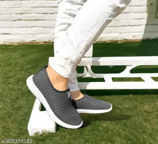 Indian-made, mesh GAURAVI women's sport shoes - slip-on style, classy comfort for all occasions