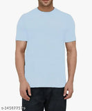 Microfiber short sleeve Mens Roundneck T-shirt combo pack of 4, printed design on Indian-made apparel