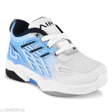 Grey and blue Hilton 4 Ocean sports sneaker, lace-up front, cushioned sole