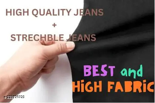 Men's black denim CSURGO jeans, high-quality, stylish fit for any occasion