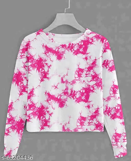 Oversize Lycra t-shirt, long sleeves, dyed/washed design, best quality fabric with 10-year print life