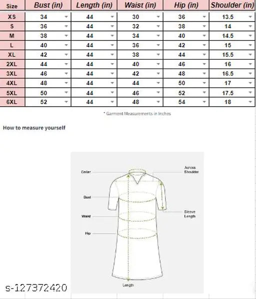 American Crepe women's straight crepe kurta combo pack (2 pcs), size S-XXL, casual & festive wear