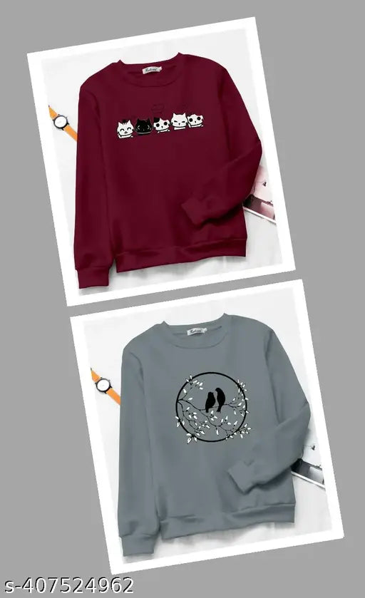 Fancy Fashionista women's combo t-shirts, Indian-made, sizes S to XL