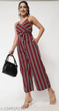 Cotton printed jumpsuit with lining, sleeveless, Indian-inspired design for women's wardrobe (N), XS