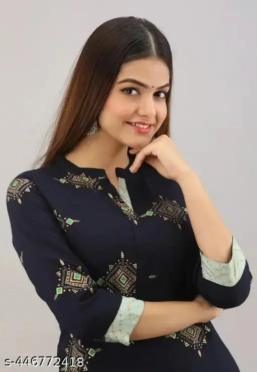 Rayon printed net kurta set with palazzo bottoms for women, size S-XXL, Indian fashion attire on display