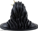Multi-colored plastic meditating Buddha statue, Indian home decor showpiece for spiritual ambiance
