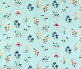Light Green, 210 TC super soft premium cotton fitted bedsheets with 2 pillow covers for double bed, featuring floral pattern on 78x72+10 mattress, DWORTH brand