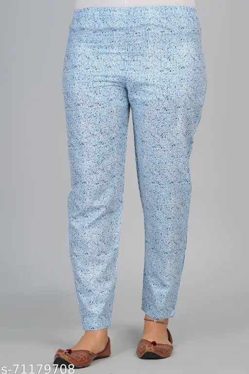 Rayon printed kurta set with rayon pants, three-quarter sleeves, vibrant Indian design on display