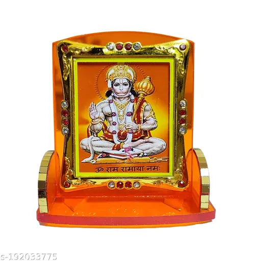 Hanuman statue, Tranduious Murti, spiritual art for car showpiece, India origin