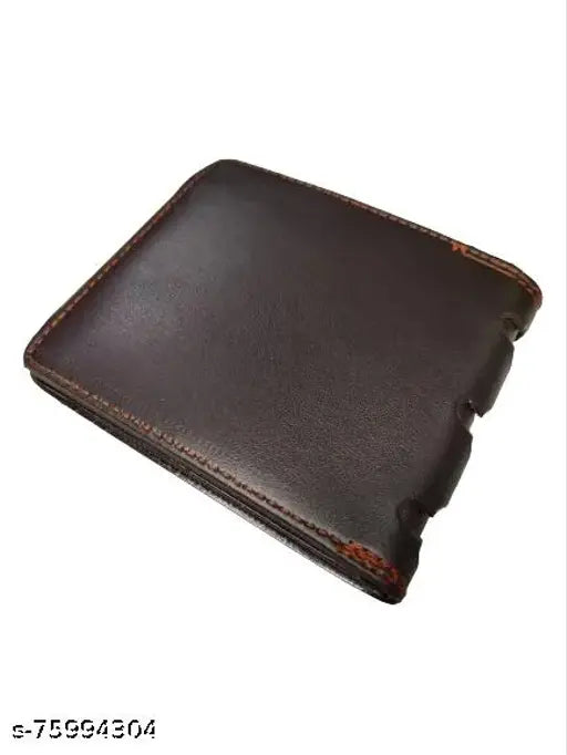 Dark brown BMW logo mens wallet made of resin, textured net design. Ideal for senior men's essentials organization