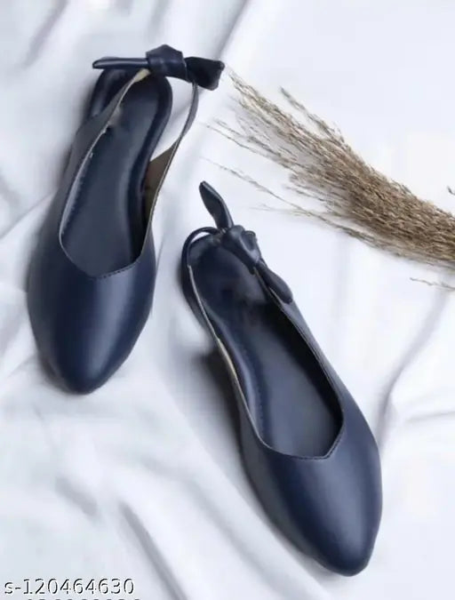 Black leather slip-on ethnic sandals from SUPER FANCY Letest Collection for women and girls