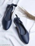 Black leather slip-on ethnic sandals from SUPER FANCY Letest Collection for women and girls