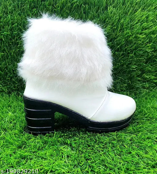 Synthetic leather kids boots, trendy slip-on style for playtime (N: 1-10 years)