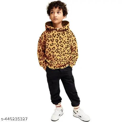 Beavenue Boys Printed Hoodie