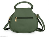 Elegant sling bag with golden chain strap, pink shoulder bag for women and girls