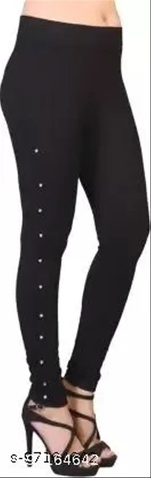 Cotton blend printed net KIA FANCY jeggings pack of 2, fashionable activewear for women in various sizes from 24 to 32