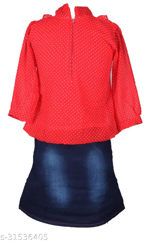 Georgette net dress for kids, Flawsome Stylus Girls Frocks & Dresses, 3-4, 4-5, 5-6 years