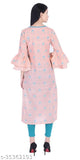 Bell sleeve cotton kurta