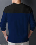 Men's Casual Wear cotton long sleeve t-shirt, comfortable fit office wear, solid color design, S-XXXL sizes available