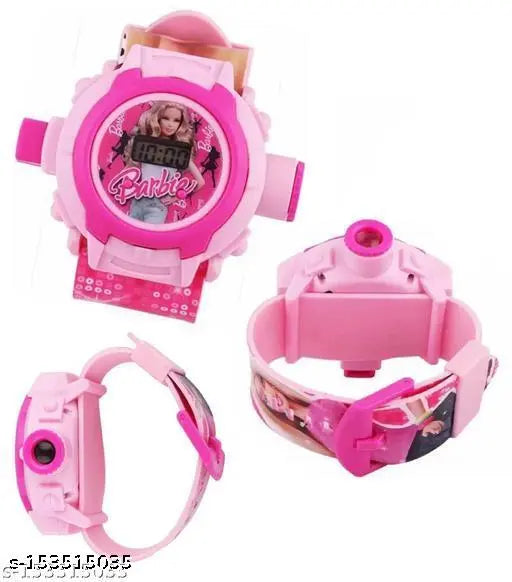 Cartoon character digital watch for kids