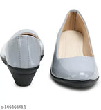 Patent leather women's bellies, solid pattern, various sizes IND-3 to IND-8, Indian origin