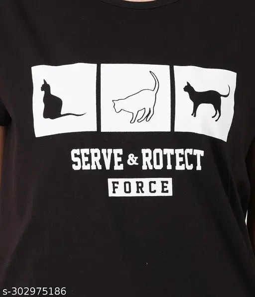 Cotton printed night suit set for women, short-sleeved tank top and pyjama bottoms, size S or L, Indian origin