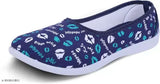 Comfortable & fashionable printed bellies (IND-5, IND-6, IND-7, IND-8) for women and girls - Synthetic slip-on ballerinas from JN GLOBE Latest Collection