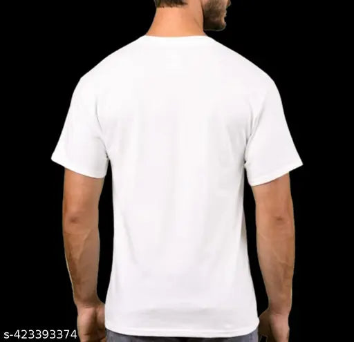 Microfiber round-neck Bhagat Singh t-shirt for men, printed design on short sleeves. S, M, L sizes available from Vaibhav Shakati Enterprises, India