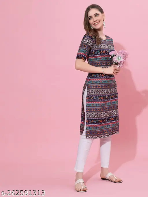 Floral Mandarin aqua blue womens kameez